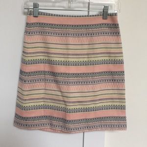 Neon Pattern Skirt